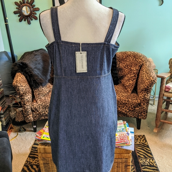 Stretch denim look sundress - Picture 4 of 5